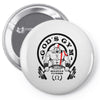 god's gym Pin-back button
