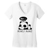 bearly awake Women's V-Neck T-Shirt