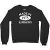 made in 1975 mens 40th birthday Crewneck Sweatshirt
