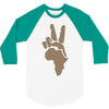 peace to africa 3/4 Sleeve Shirt