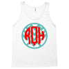 chevron circle Tank Top