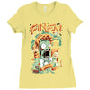 zombie (3) Ladies Fitted T-Shirt