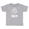 keep calm and hit 88 mph time travel Toddler T-shirt