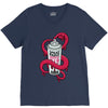 spray paint V-Neck Tee