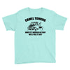 camel towing mens t shirt tee funny tshirt tow service toe college hum Youth Tee