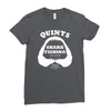 jaws inspired movie Ladies Fitted T-Shirt