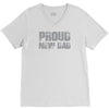 proud new dad V-Neck Tee