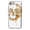 skull water color iPhone 8