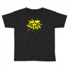 zelda link hylian shield triforce splat Toddler T-shirt