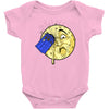 time travel to the moon Baby Bodysuit