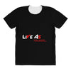 LIVE AS YOU WANT All Over Women's T-shirt