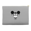 skull mickey cartoon Accessory Pouches