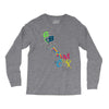 rgb cmyk Long Sleeve Shirts