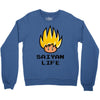 saiyan life Crewneck Sweatshirt