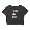 occupy all streets as seen on jay Crop Top