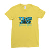 team jess Ladies Fitted T-Shirt