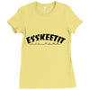lil pump  eskeetit Ladies Fitted T-Shirt