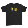 totoro &amp; pikachu onesie Youth Tee