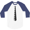 piano tie 3/4 Sleeve Shirt