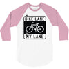 bike lane 3/4 Sleeve Shirt