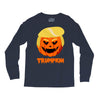trumpkin funny donald trump pumpkin Long Sleeve Shirts