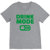 drink mode on (2) V-Neck Tee