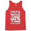 papa super saiyan vegeta Tank Top
