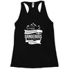 adventure is dagerous Racerback Tank