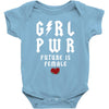 Girl Power Future Is Female Baby Bodysuit