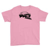 mercedes benz w126 coupe sec 500 Youth Tee
