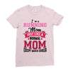 running mom Ladies Fitted T-Shirt