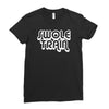swole train Ladies Fitted T-Shirt