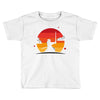 Samurai Sunset Toddler T-shirt