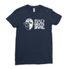 bad meets evil mask Ladies Fitted T-Shirt