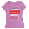 may your christmas be merry &amp; bright Women's Triblend Scoop T-shirt