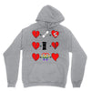 ls lesbian full heart Hoodie