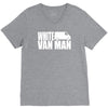 white van man funny V-Neck Tee
