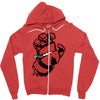 screaming doom Zipper Hoodie