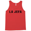 la jefa black Tank Top