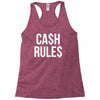 ca$h rule$ Racerback Tank