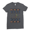 ugly nemo dory gerald Ladies Fitted T-Shirt