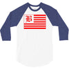 b red 3/4 Sleeve Shirt