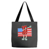 bacon american flag dab Tote Bags