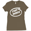 chef cook funny new Ladies Fitted T-Shirt