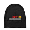 Fire White Baby Beanies