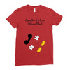 Creating a Little Disney Magic Character Ladies Fitted T-Shirt