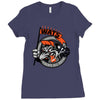 wats 2 Ladies Fitted T-Shirt