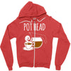 pot head Zipper Hoodie