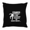 schranz dj ,stampfen, hacke, musik Throw Pillow