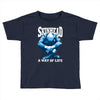 skinhead a way of life blue ideal birthday gift present. Toddler T-shirt